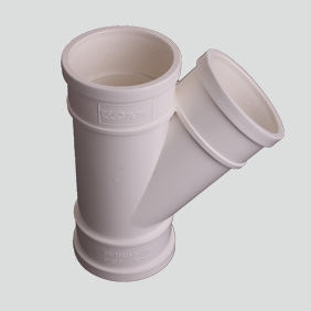 龍財(cái)管道 斜三通（PVC-U）